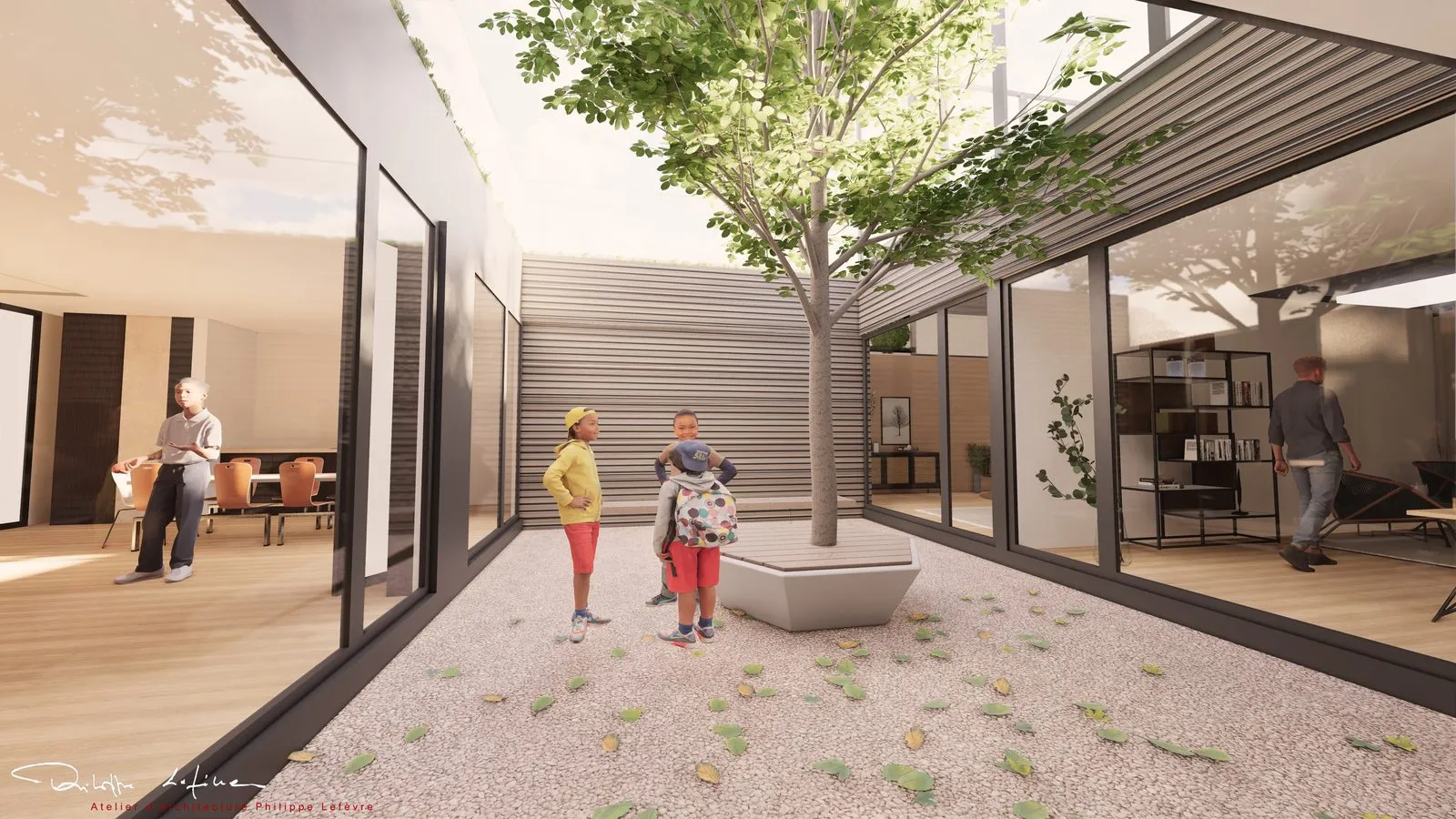 Centre de jour pour enfants autistes — Le Bois Marcelle