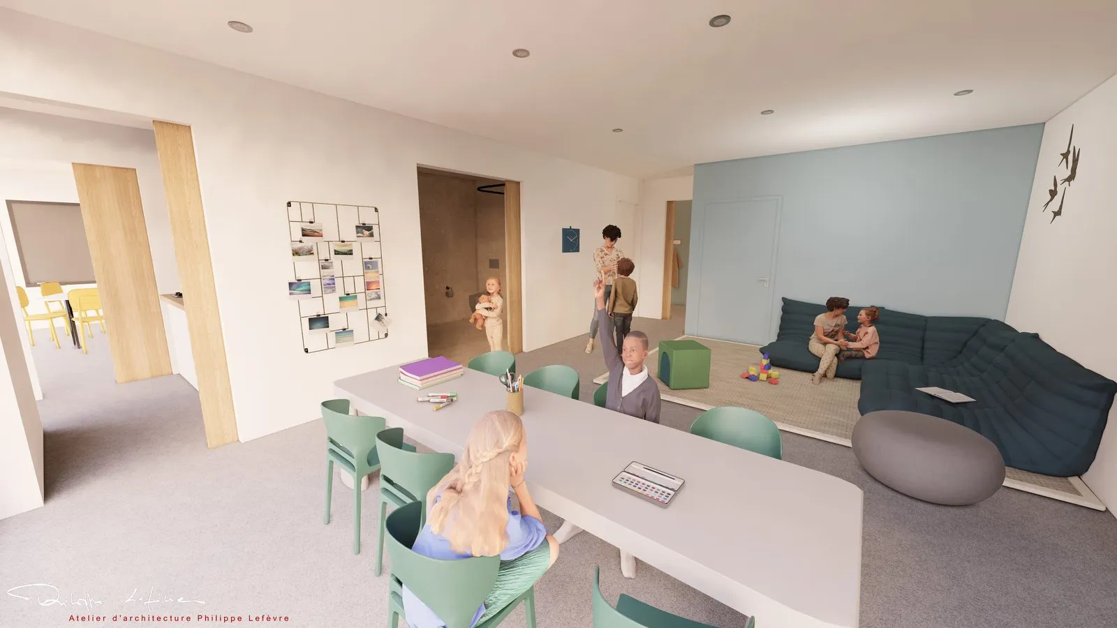 Centre de jour pour enfants autistes — Le Bois Marcelle