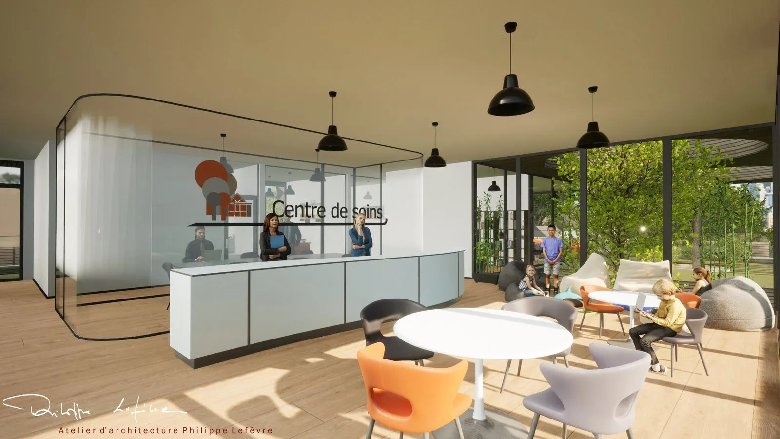 Centre de jour pour enfants autistes — Le Bois Marcelle
