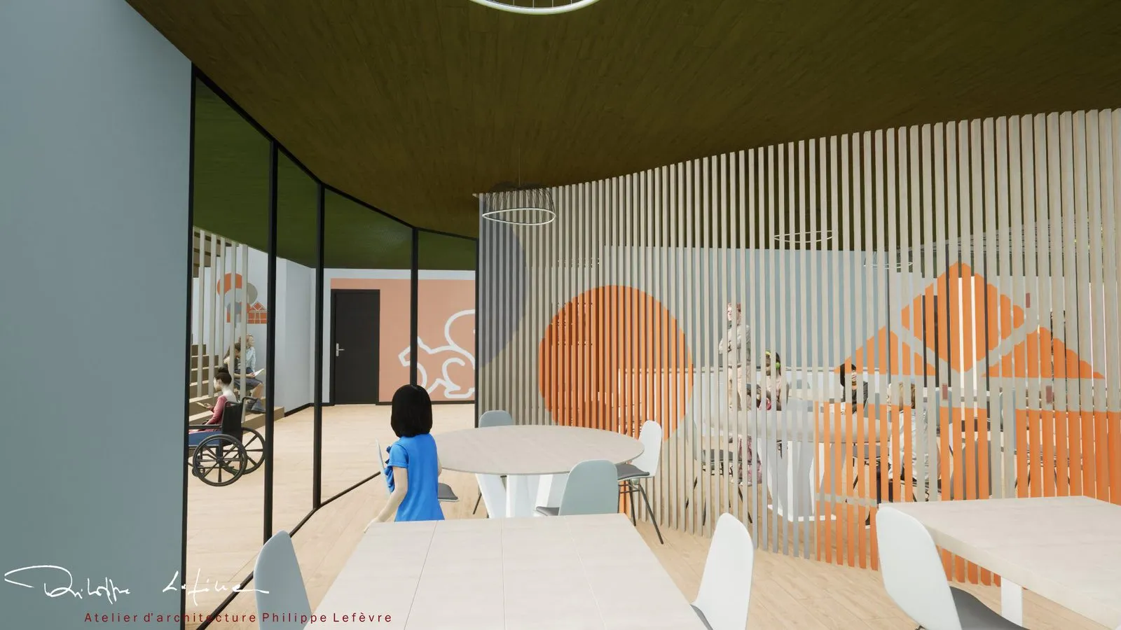 Centre de jour pour enfants autistes — Le Bois Marcelle
