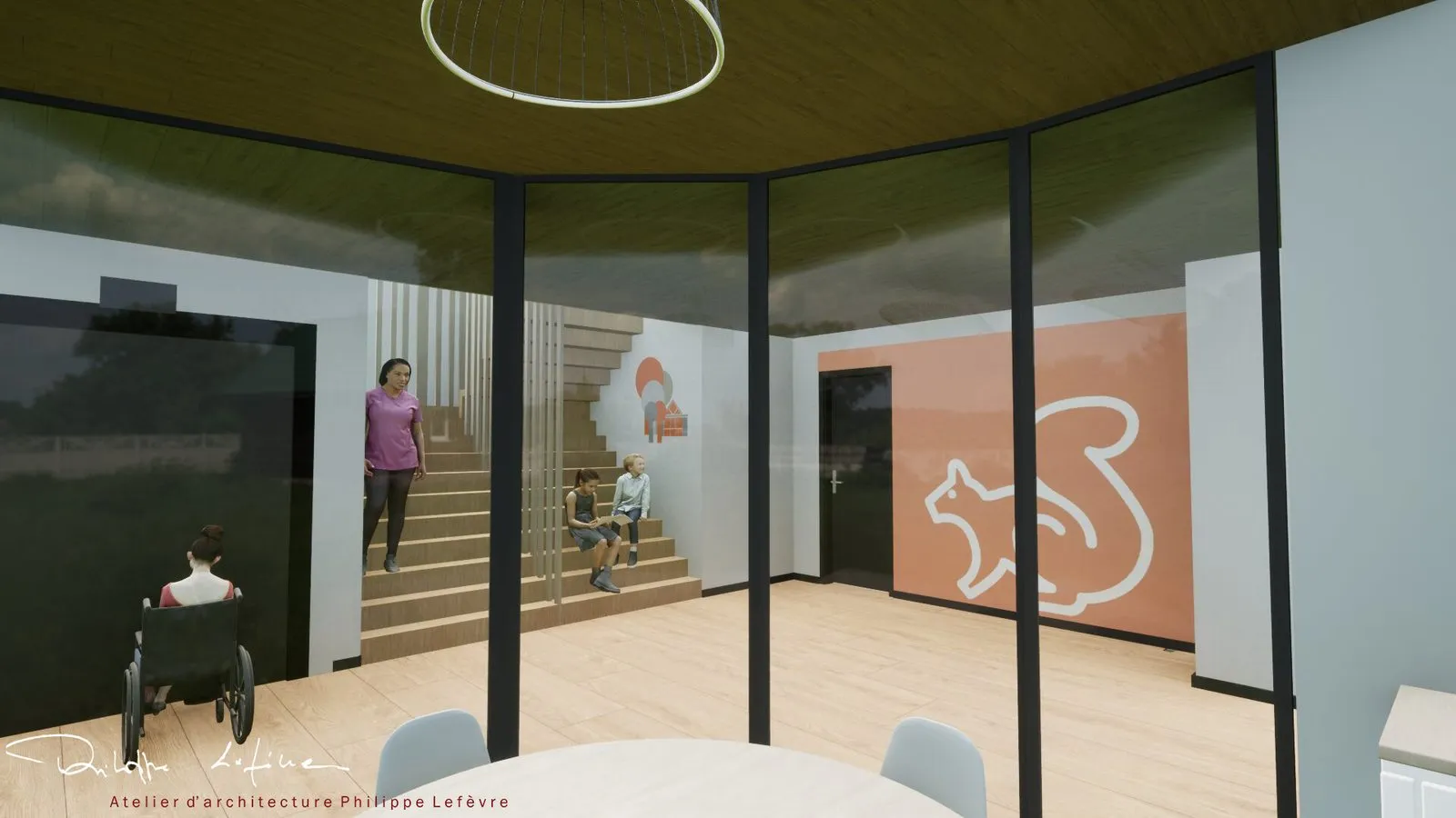 Centre de jour pour enfants autistes — Le Bois Marcelle