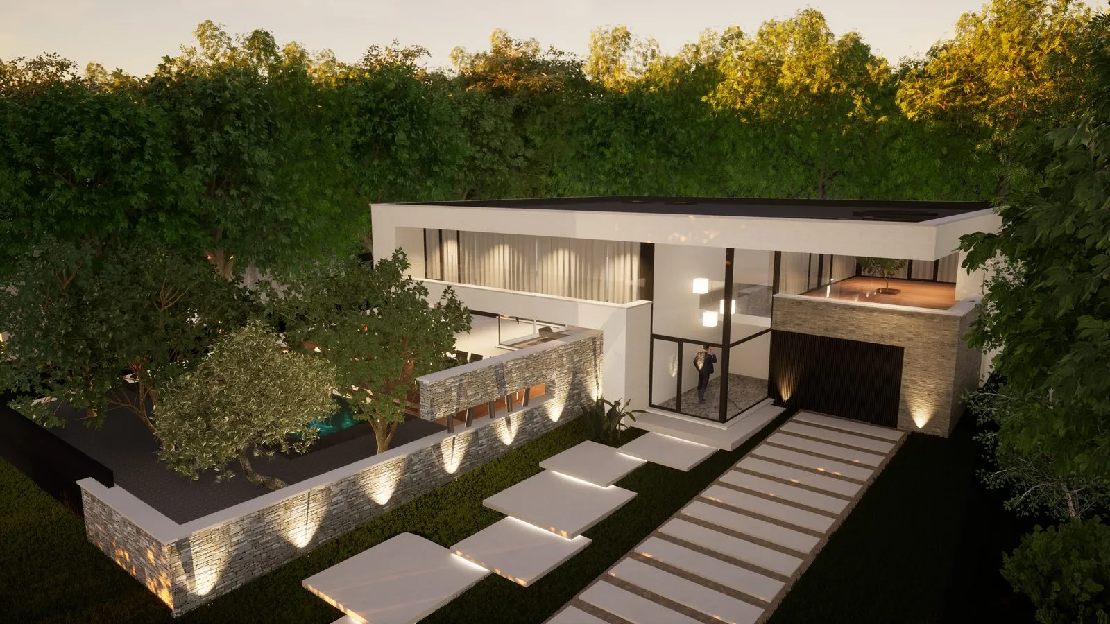 Projet d&rsquo;une habitation à Montigny-le-Tilleul