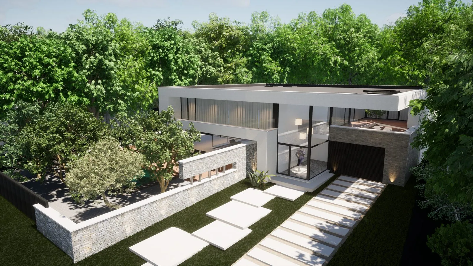 Projet d&rsquo;une habitation à Montigny-le-Tilleul
