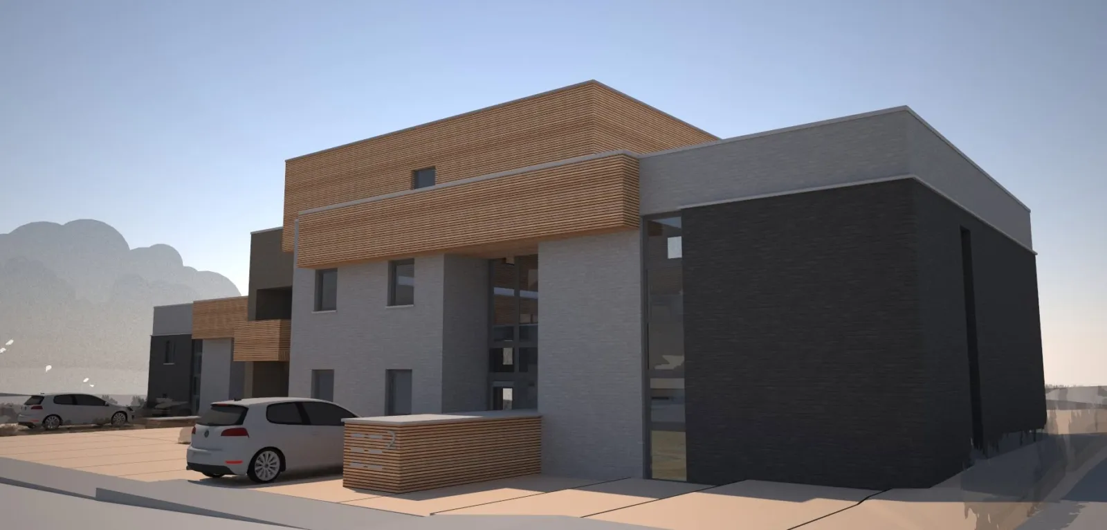 12 logements + 2 penthouses à Anderlues