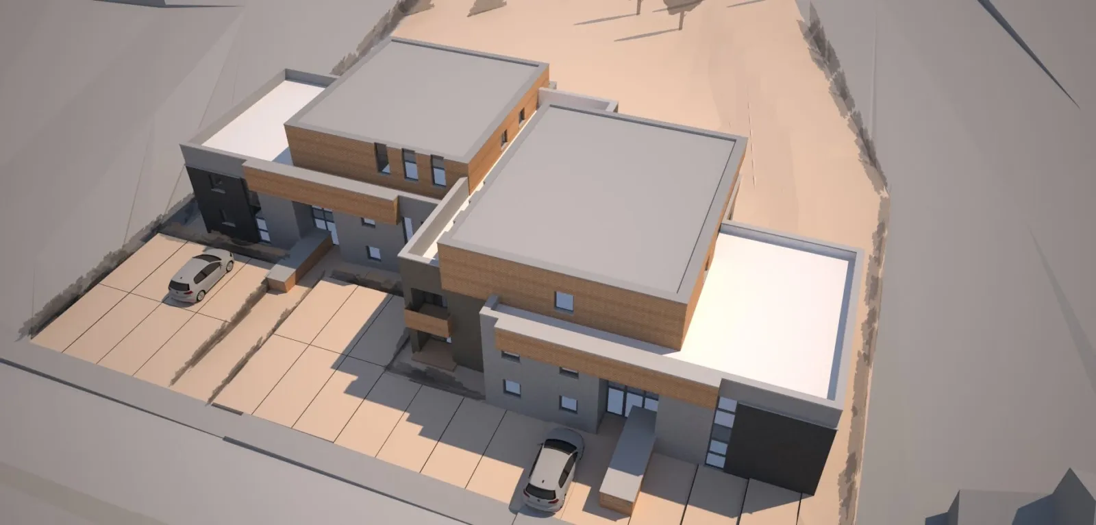 12 logements + 2 penthouses à Anderlues