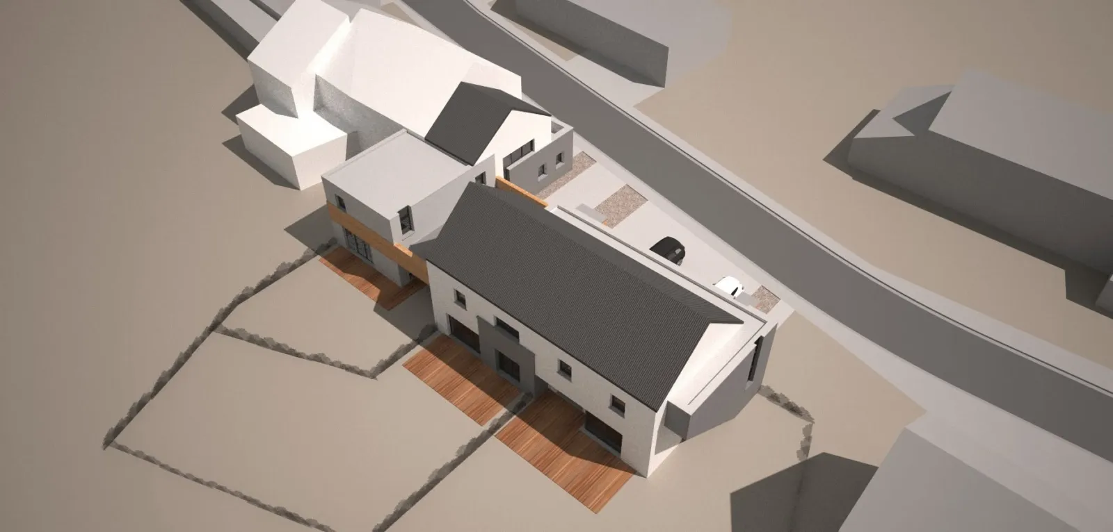 Trois habitations à Gerpinnes