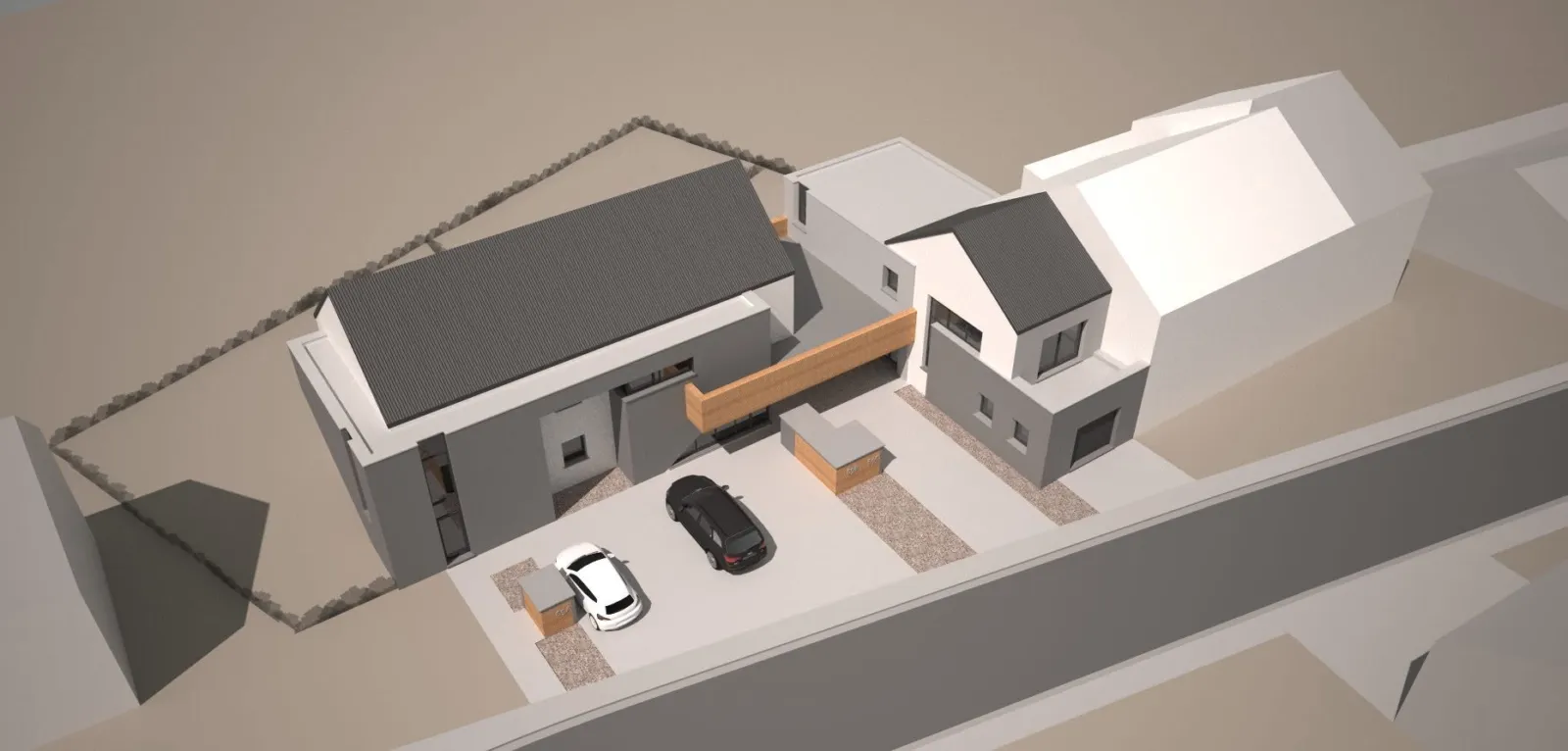 Trois habitations à Gerpinnes