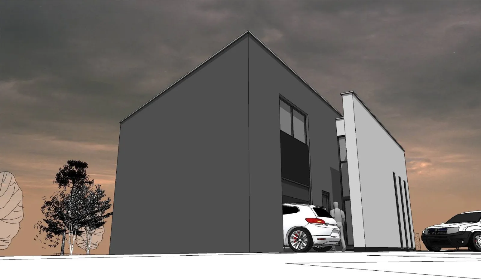 Deux logements à Gilly