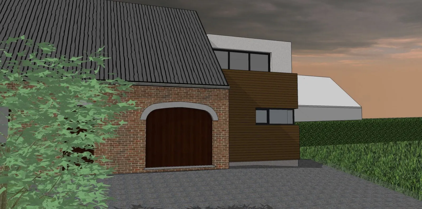 Extension habitation à Walcourt