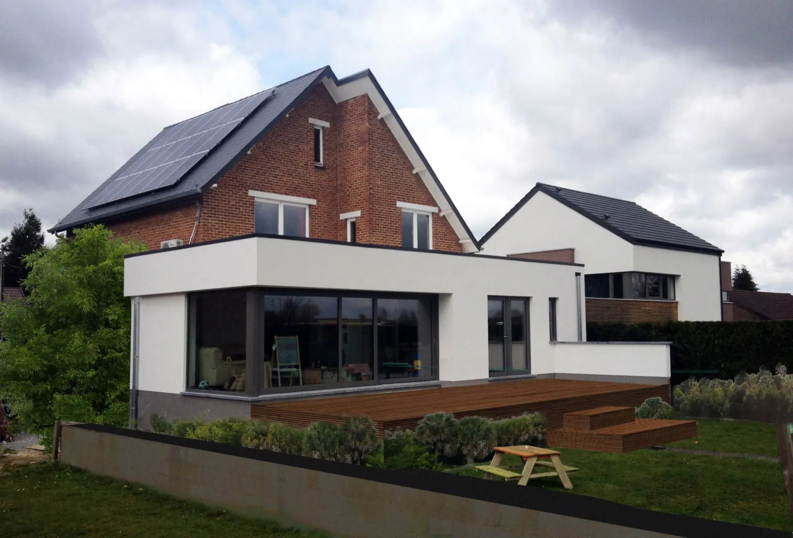 Extension habitation à Somzée